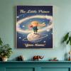 Little Prince Customize Your Name Diamond Painting Round Diamond Rhinestones Mosaic Diamond Embroidery Wall Paintings Rhinestones Gift Frameless