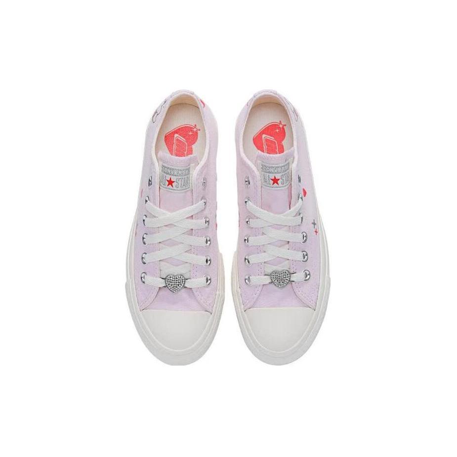 New Chuck Taylor All Star Women's Converse Lift Platform Low 'Y2K Heart' Women's A09115C