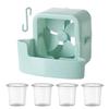 1Set Hanging Fan Cooling Tool With 4 Ice Cup Quick Cooling Fan Cooling Accessories Portable Add Ice Cubes Fan Tool Set Home
