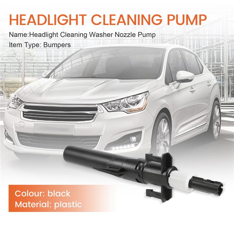 M63K-Насос-форсунка омывателя фар Для 207 307 607 Citroen C4 C5 89028244 6438P1 Кронштейн омывателя фар