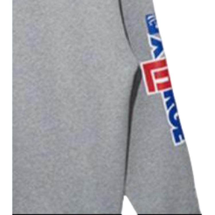 New Era SS22 Letter Print Long Sleeve Sweatshirt Unisex sweatshirt Gray 13134287