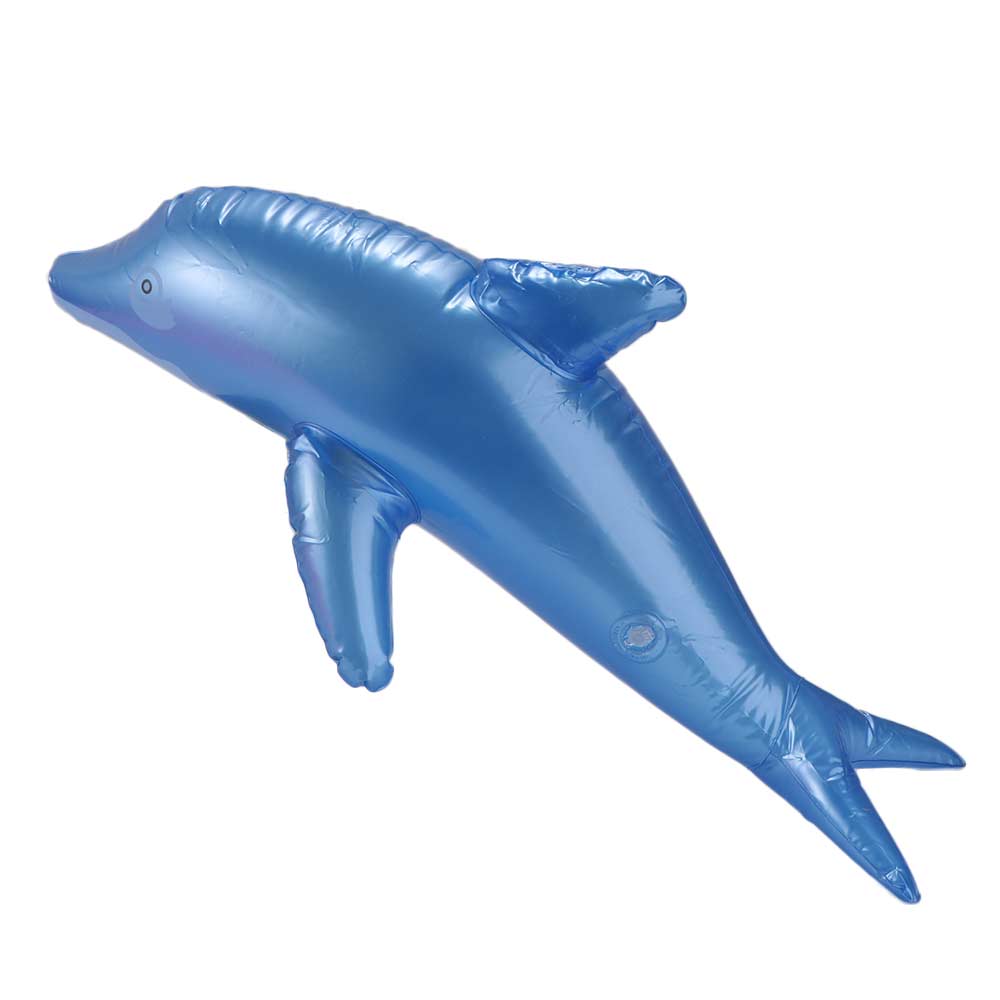 Party PVC Dolphin Outdoor Toys Inflatable Toys Beach Swimming Rings Water Toys Inflatable Dolphin