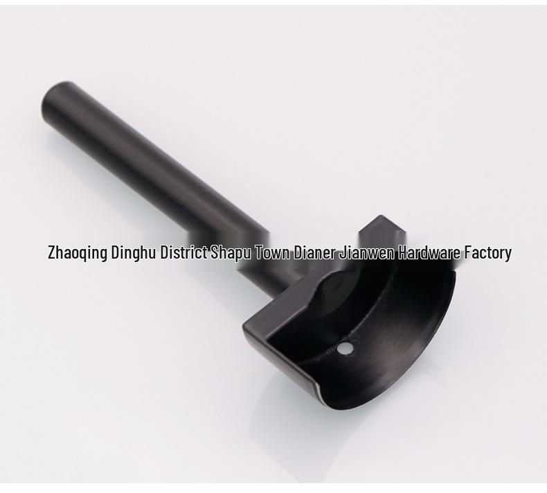 DIY Leather Hand Sewing Tools: Black Shallow Semicircle Punch Set