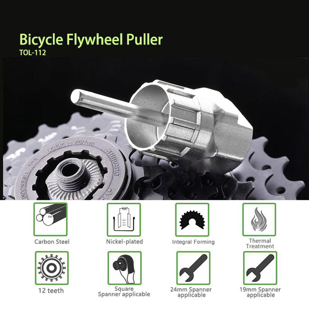 Cycling Socket Wrench Repair Tool Removal Freewheel Freewheel Cassette Remover Remover Repair Tool