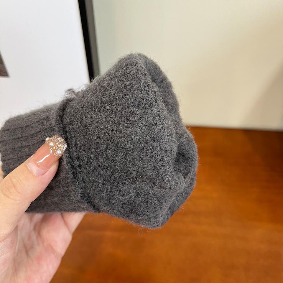 Fashion Knitted Warm Men's Gloves