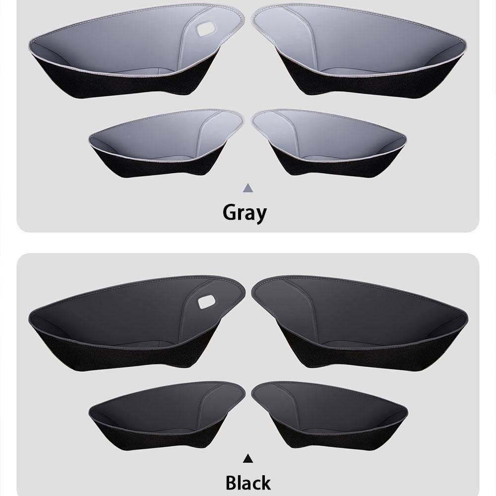 For BYD Sea Lion 06 DM-I/EV Car Door Storage Pockets Leather Storage Boxes Door Slot Pads And Modification Interior Supplies