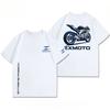 Customized Zhang Xue Motorcycle Logo Printed Motorcycle Ultimate Love Heavy Motorcycle T-shirt for Men Short Sleeve