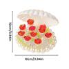 Warm Light Shell Night Light Handmade Shell Shaped Rose Night Light DIY Tulip Design Shell Table Lamp Birthday Gift