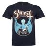 Ghost BC T-shirt Opus Eponymous Zwart Klassiek Metal Rockband Logo Officieel Nieuw