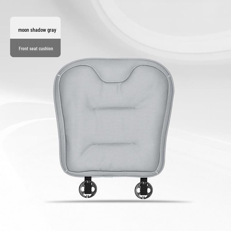 Universal Ventilated Car Seat Cushion for BMW, Mercedes-Benz & Xiaomi - Four Seasons, Lumbar Support, Rear Integrated, Single Driver Seat.