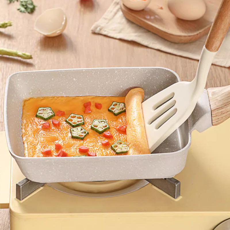 Padella Mini Antiaderente per Tamagoyaki, Uova, Riso e Pancake