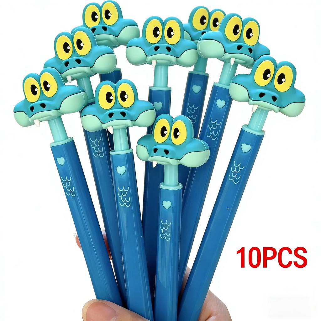 5/20Pcscartoon Animal Utopia 2 Anime Periphery Garysnake Ballpoint Pen Detox Pen Creative Fun Desktop Decoration Student Station