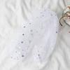 Spring Candy Colors Mesh Glitter Women Shiny Stars Transparent Hosiery Fishnet Socks Women Socks