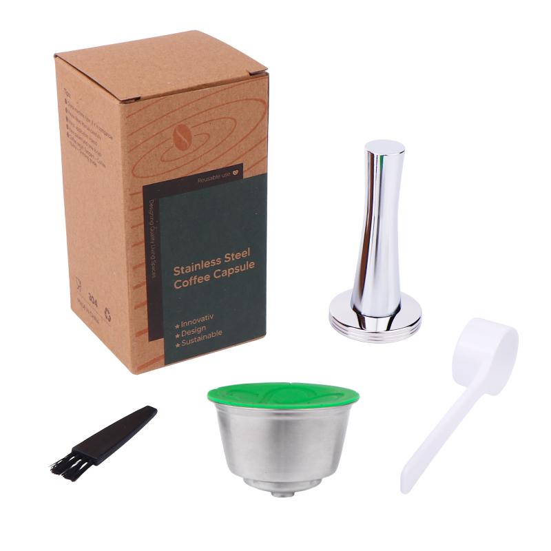 Coffee Capsule For Dolce Gusto Mini Me Reusable Refillable Stainless Steel Coffee Capsule Filter Cup Stainless Steel Filters