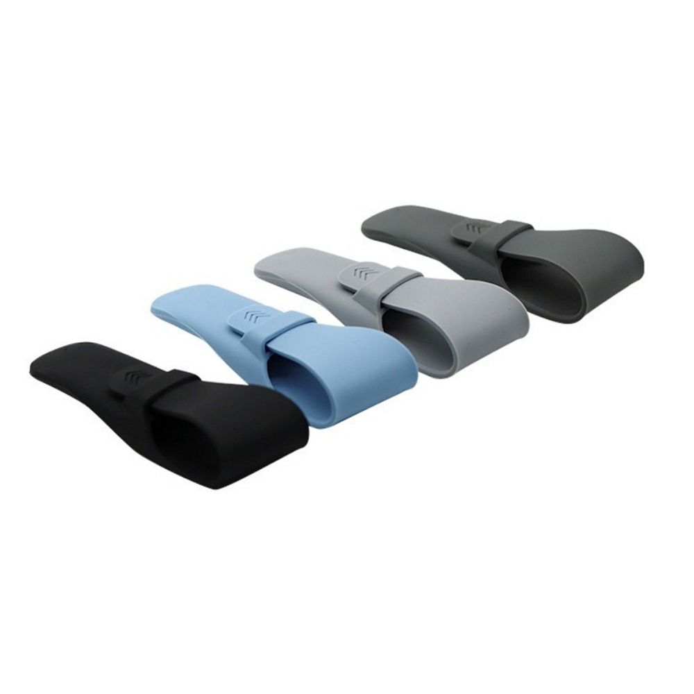2Pcs Silicone Manual Shaver Protector Waterproof Anti-Scratch Manual Shaver Case Soft Safety Razor Case Suitcase Storage