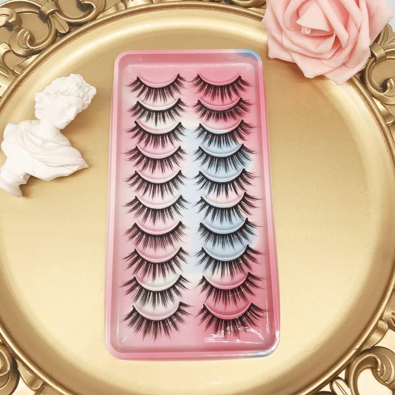 Aimo - Set Of 10 : False Eyelashes (SA203)
