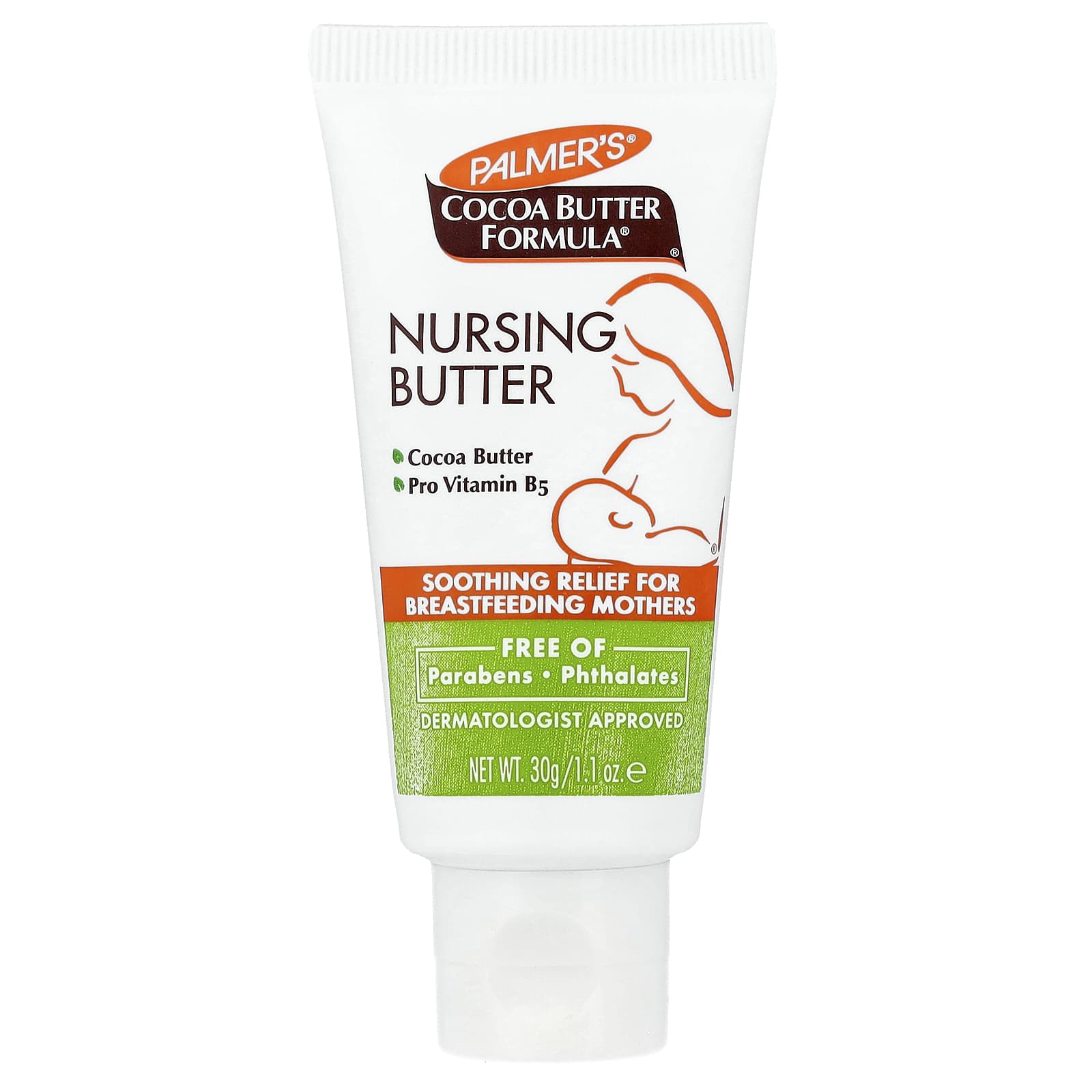 

Palmer S, Cocoa Butter Formula, Breastfeeding Butter, 1.1 Oz (30 G)