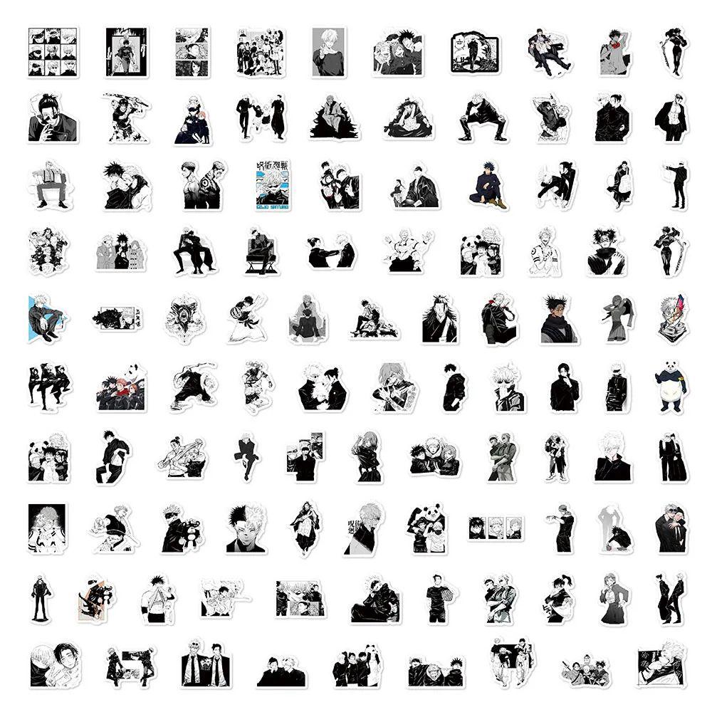 10/30/50/100pcs Jujutsu Kaisen Graffiti Stickers Anime Satoru Gojo Decals Waterproof Kids Cartoon DIY Cool Sticker Toys Gifts
