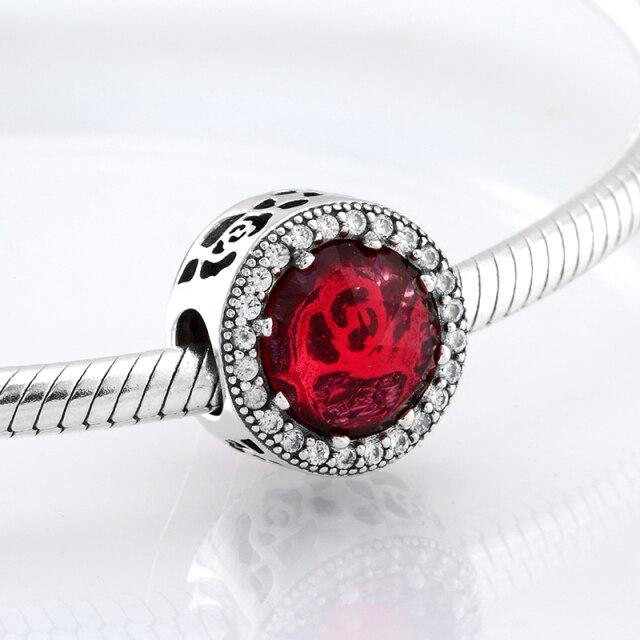 Perles fines en argent sterling 925 de forme ronde La famille est là où l'amour grandit Perles fines à faire soi-même adaptées aux bracelets à breloques originaux Fabrication de bijoux