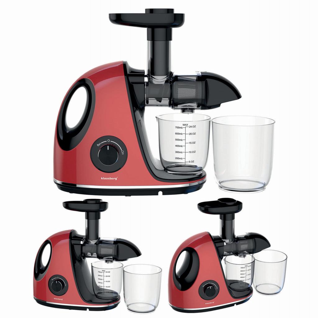 Slow juicer 150W for fruits and vegetables COLD PRESS KLAUSBERG KB-7865