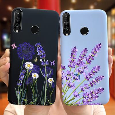 Flower Phone Cases For Huawei P30 Lite Pro Case Cover On Fundas Huawei P30 P30lite P 30 Lite Pro P30pro Cute Soft Silicone Cases