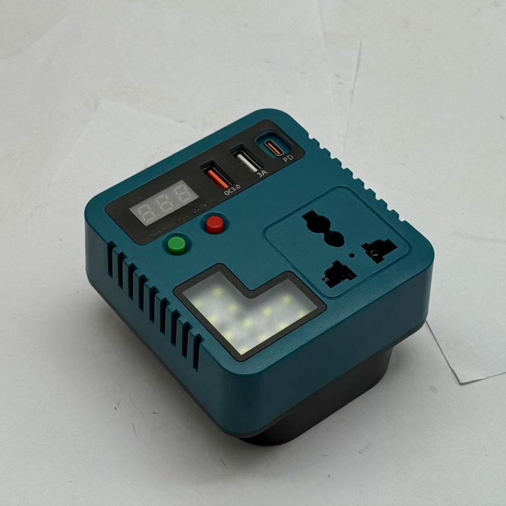 For Car Power 21V To 220V Inverter Compact Battery Inverter For Devices Battery Inverter USB Inverter 21V Input