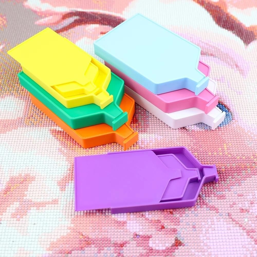 With Lid Storage Tray 3 in 1 Diamond Art Tools Diamond Painting Tray For Diamond Art Accessories