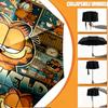 Personalisierter Garfield-Druckschirm mit individuellem Namen, Automatisches Öffnen und Schließen, Stabiler 8-Rippen-Rahmen, Für Pendeln, Camping, Wandern, Geburtstagsgeschenk