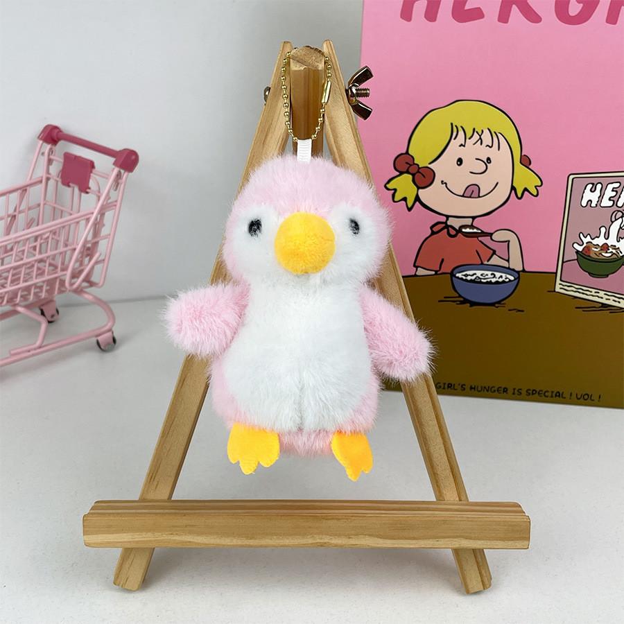 Cute Miniature Penguin Plush Keychain Soft And Huggable Toy For Children And Collectors