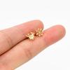 European And American Fashion Funny Earrings, Spider Spider Web Holiday Earrings, High-End Metal Halloween Earrings