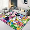 1pc Disney Mickey Mouse and Minnie Pattern Carpet Area Rug Non Slip Carpet Hand Washable Floor Mat Suitable For Living Room Bedroom Home Decor