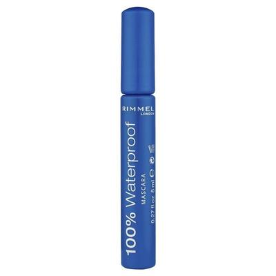 Rimmel Mascara 100% Water Proof Black Black