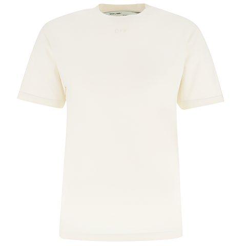OFF WHITE SS20 T Shirts Women's Crew Neck Moderate OWAA049E19F290960101