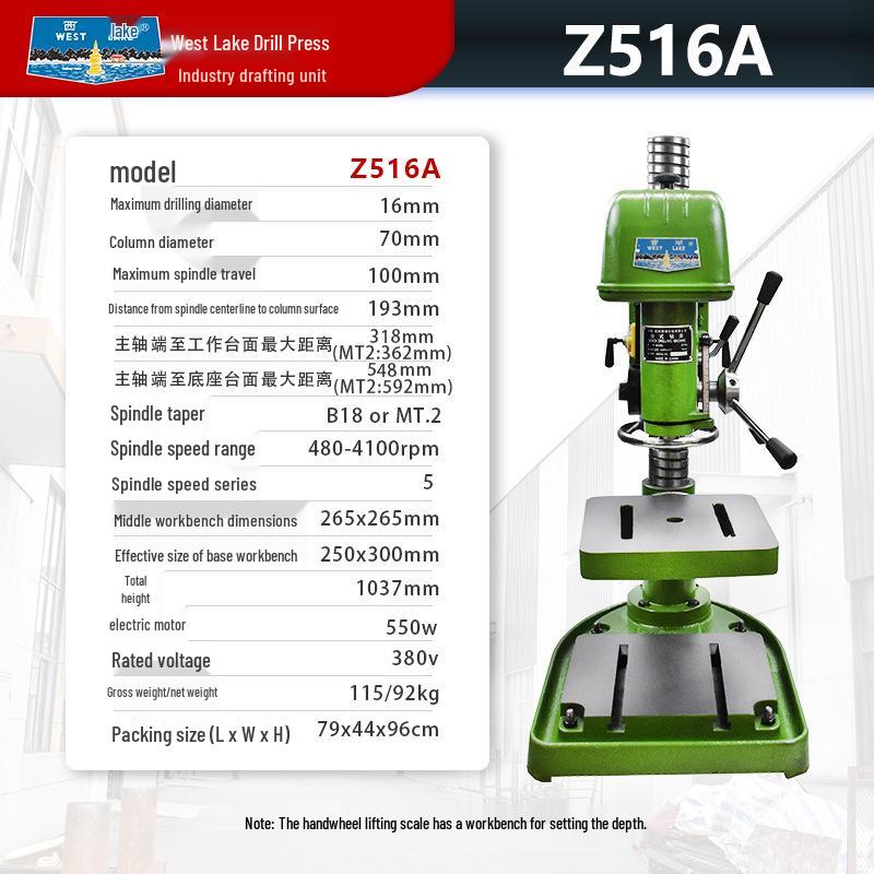 Xihu Z516A Bench Drill Press - Tax & Shipping Included 13% - Compare Prices Today