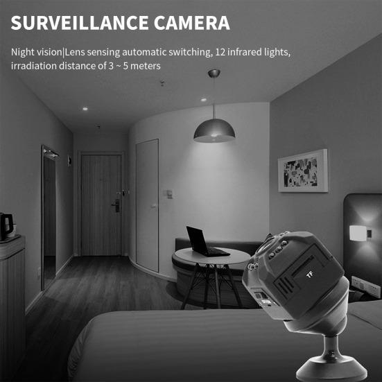 1 Set 1080P Wireless Camera Night Vision Smart Home Camera Surveillance