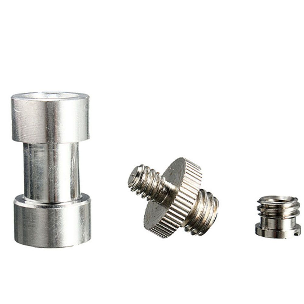 Stand 1/4"To 3/8" Camera Flash Tripod Converter Adapter Thread Screw Mount Adapter Light Stand