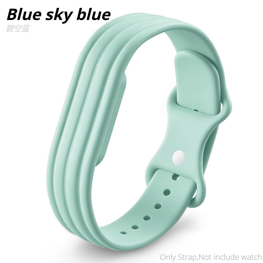 Cinturino traspirante sportivo per Google Fitbit Air Strap Braccialetto di ricambio in anello di silicone Correa fitbit air Accessori Smartwatch