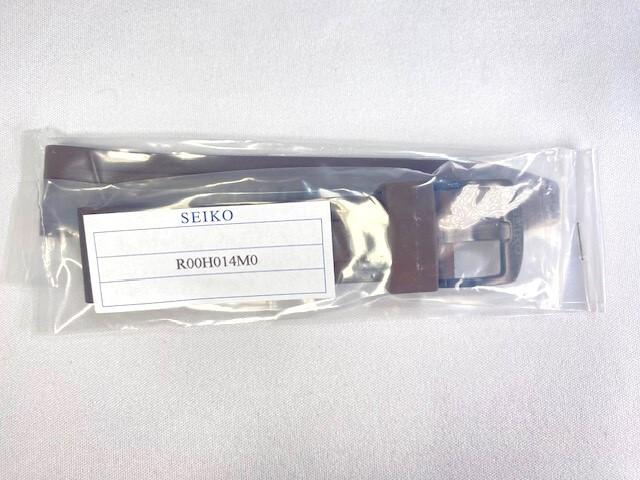 R00H014M0 SEIKO Prospex 22mm Rubber Band Brown for Via SBDL022/ V175-0CA0 (Ships Nekoposu)