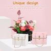 SAFIGLE 9pcs Bags Bouquet Box Purse Shaped Floral Bags Handheld Packaging Bags Decorative Bouquet Bags For Floral Arrangements