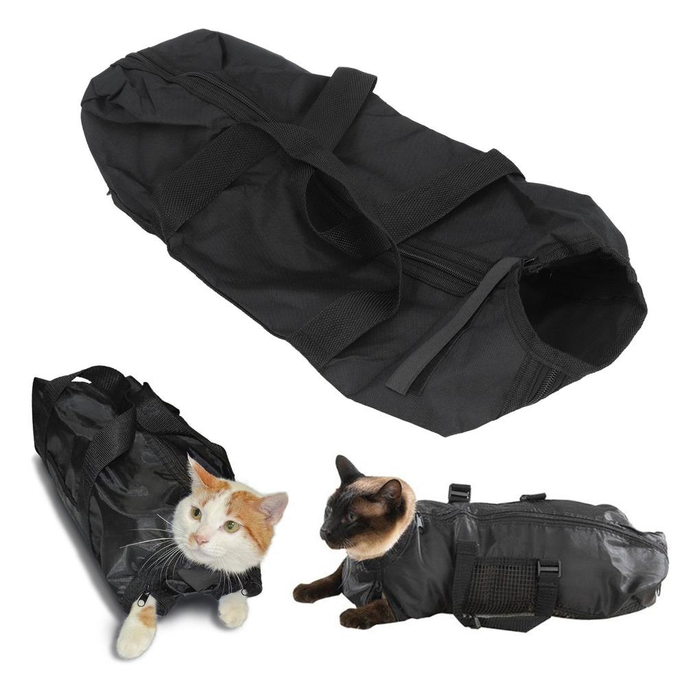 Scratch Resistant Cat Restraint Bag Pet Bathing Restraint Bag for Nail Trimming Injections