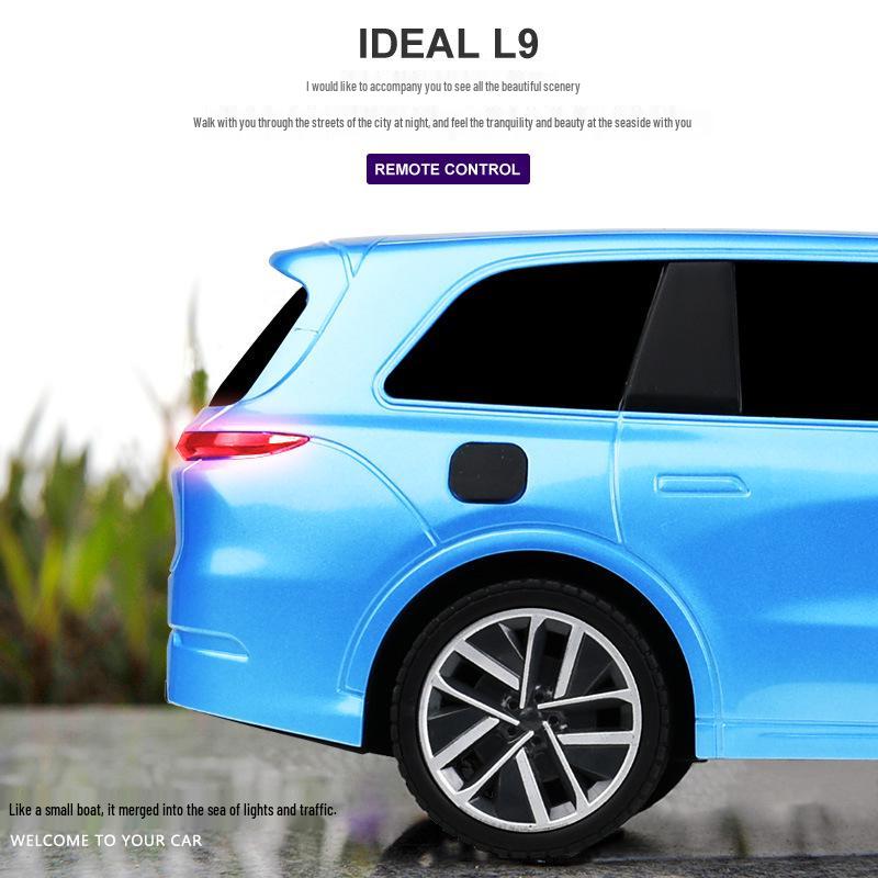 Ideal L9 Remote Control Car: Children's 2.4G Large Electric Toy with Sound and Light Effects