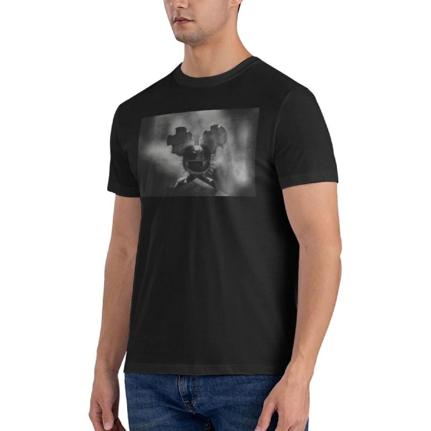 

LEROTUKI Teen Mens T Shirts Crew Neck Short-Sleeve Tops Fashion Custom Tees Shirts Black(47) XXXXXL чорний