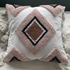 Nordic Ins Style Moroccan Tufted Pillow Bed and Breakfast Light Luxury Embroidered Cushion Removable and Washable Tassel Home Pillow Cover