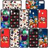Case for Samsung Galaxy S25 S24 S23 iPhone 16 15 Xiaomi Redmi Note 14 13 12 16E 11 Pro Max OPPO Moto Huawei Anime Merry Christmas Mickey Minnie Cover