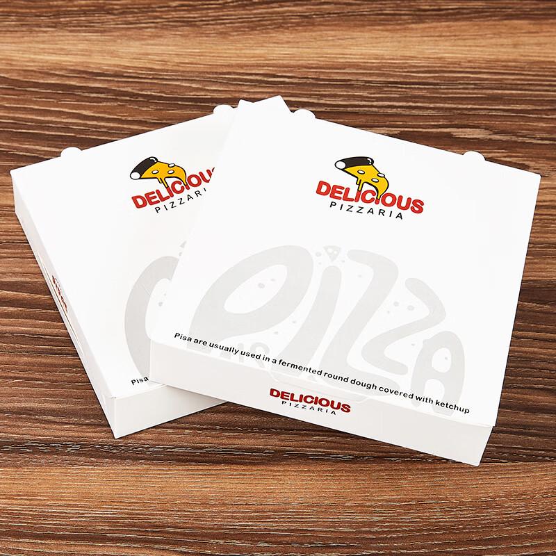 Paibei 6-inch Disposable Pizza Takeout Boxes, 50 Count