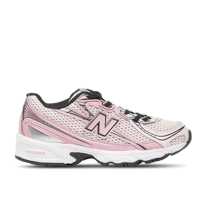 New Balance 740v2 Little Kid Washed Burgundy Pink Taffy Kids Sneakers Black Sea-Salt PZ740DK