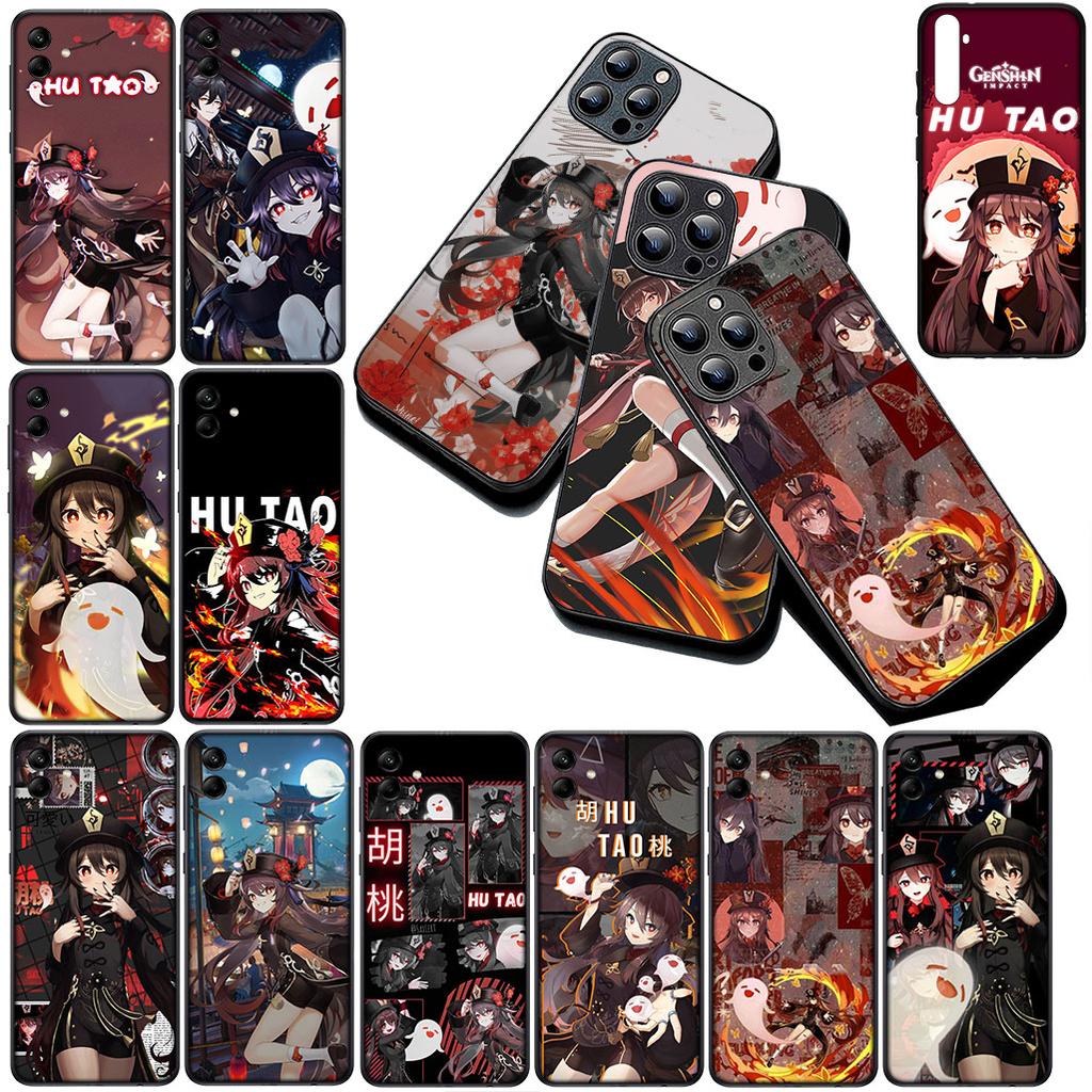 Casing for Apple iPhone 17 Pro XS Max Air 6 7 8 Plus 5 + SE 2022 SE2 16E Phone Cover Protective Case Genshin HuTao Impact