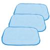 3pcs Wet Fiber Mopping Cloths Mop Pads Fits for Braava 321 380 320 380t Floor Cleaning Machine