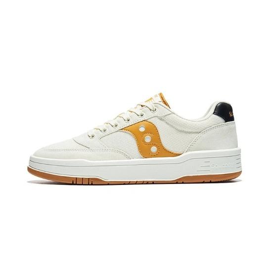 

Saucony CROSS JZ Low Top Running Shoes Unisex Beige Yellow Black S79046-9 EU 44.5 бежевий/жовтий