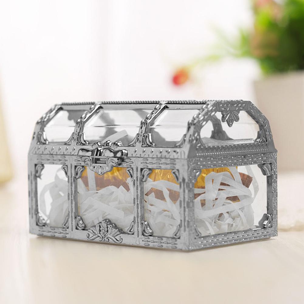 Fashion Ornaments Festival Plastic Treasure Gift Organizer Candy Jewelry DIY Box Trinket Storage Container